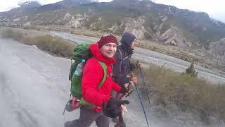 Annapurna circuit. From Upper Pisang to Manang