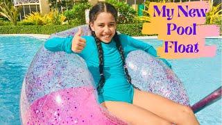 Unboxing My New Sparkling  Pool Float! | best pool floats 2021 | Pool Toys | #pooltoys