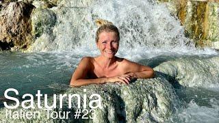  Italien Tour #23 - Happy am Campingplatz Alveare del Pinzi, Terme di Saturnia