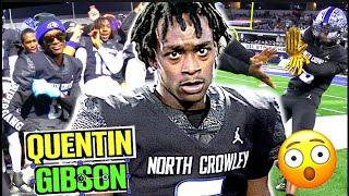 ️️ Quentin Gibson, The MOST ELECTRIC Player in The Nation | North Crowley (TX) Deion Sanders Commit