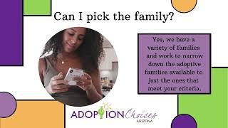 Choosing Adoption in Arizona: Can I pick the adoptive family?