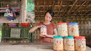 Tam makes chili bamboo shoots that are both delicious and beautiful.