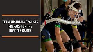 Team Australia cyclists prepare for the Invictus Games