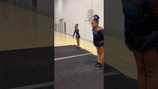 PERFECT TIMING!!!  #cheer #tumbling #shorts