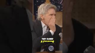 Harrison Ford HEATED at JJ Abrams For Breaking His Leg #starwars #fyp #funnyshorts #shortsfeed