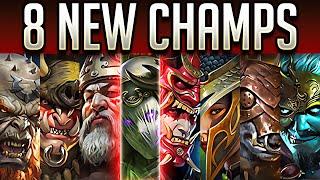 NEW PATCH INFO - 8 NEW CHAMPS! | Raid: Shadow Legends