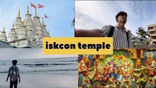 ISKCON mandir Juhu Mumbai  | Hare Krishna Mumbai  |  First vlog #firstvlog #vlog