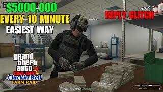 Cluckin' Bell Farm Raid Heist Replay Glitch SOLO Money Guide PER HOUR $500,000