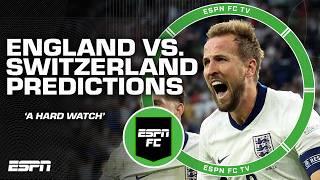 'It's going to be a HARD WATCH'  England vs. Switzerland EURO 2024 Quarterfinals PREDICTIONS 