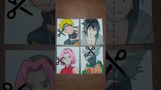 #shorts How to make Endless (Naruto) Card  #anime#drawing