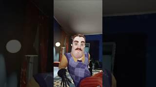 I tried to wake up the Neighbor  #vr #helloneighbor #shorts