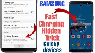 125W Fast Charging Hidden Trick All Samsung  Galaxy A50, A30