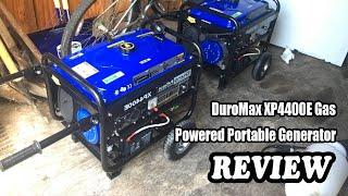 DuroMax XP4400E Gas Powered Portable Generator - Review 2022