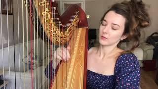 Halo (harp cover) - Beyonce // Stephanie Harpist