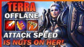 Wait a sec, my SKY SPLITTER BUILD is actually CRACKED on TERRA! - Predecessor Offlane Gameplay