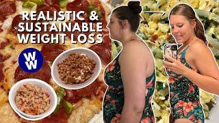 What I Eat In A Day For WEIGHT LOSS | WeightWatchers | realistic & sustainable weight loss