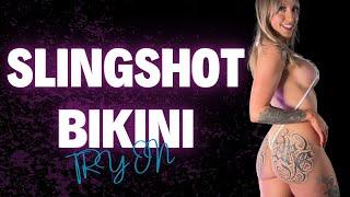 FIRST Slingshot and Micro Bikini Try On Haul | 4k MIRROR VIEW