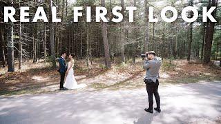 Wedding Photography Behind the Scenes | A Real First Look + Solo and Bride & Groom Portraits