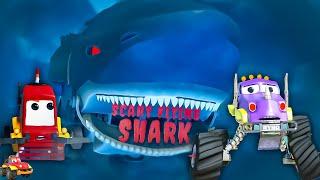 Scary Flying Shark & More Kids Songs with Monster Truck Dan