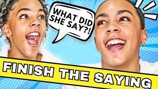 Old-School Sayings Challenge! *HILARIOUS*