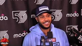 Carmelo Anthony On How All The Media Bashing Affected Him. HoopJab NBA