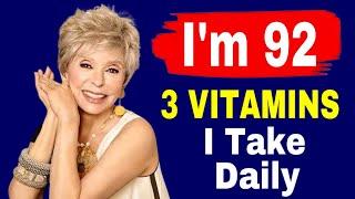 I Take these 3 Vitamins Daily & l’m Living my Healthy Life !