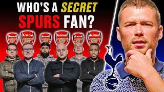 6 'Arsenal' Fans vs Secret Spurs Supporter | Find The Fake Fan