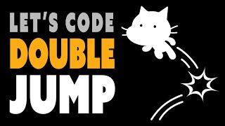 How to code the Perfect "DOUBLE JUMP" in Scratch Tutorial 