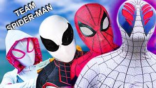 TEAM SPIDER-MAN vs ALIEN SUPERHERO | LIVE ACTION STORY 2 | TNTeam