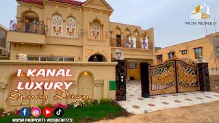 1 Kanal Beautiful Spanish House for Sale in Bahria Town || Lahore || Musa Property Associates