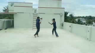 VEERAMARUTHI SILAMBAM - Sword Fight real Fight (89036 25801)