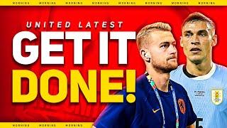 SIGN De Ligt & Ugarte NOW! Ten Hag TRANSFER Message! Man Utd Transfer News