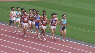 男子1部1500m決勝　関東インカレ2022