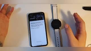 Samsung Galaxy Watch Activ 2 - Bedienungshilfen ohne Smartphone aktivieren  erst Einrichtung iPhone