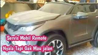 cara memperbaiki remot mobil mobilan tidak berfungsi