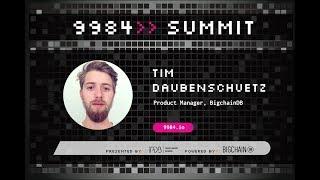 Tim Daubenschütz, BigchainDB | BigchainDB: What’s Next?