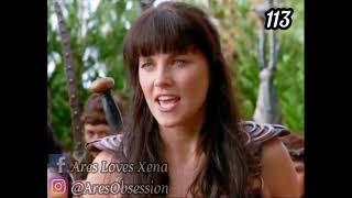 Every time Xena says Ares