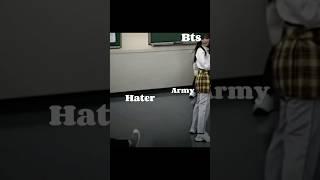 BTS army  vs haters  #music #trendingshorts #fighting #music