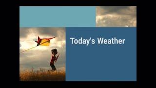 Local Now local weather segment with station ID and video error on WDPN-TV 5/29/21