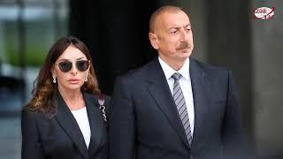President Ilham Aliyev and first lady Mehriban Aliyeva viewed ambulance vans delivered to Azerbaijan