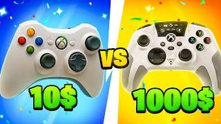 BROKE vs PRO Fortnite Gaming Controller (4K 120FPS HANDCAM)