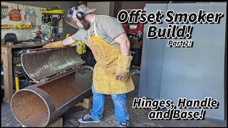 Building my Offset Smoker! Part 2!