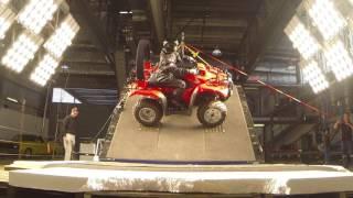 UNSW Quad Bike Testing: Lateral Roll with & without OPDs