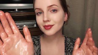 ASMR Oil Body Massage. Personal Attention