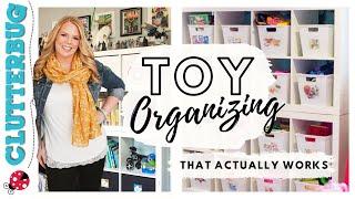 How to Organize Toys (so they ACTUALLY stay tidy) 