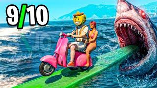 EL MEJOR MINIJUEGO DE GTA 5 ONLINE!! 10 RETOS IMPOSIBLES Y SOLO UN GANADOR!