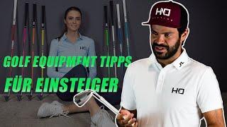 Erstes Golf Equipment kaufen - Tipps vom Experten