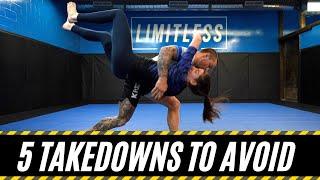 5 Takedowns BJJ Whitebelts & Beginners Should Avoid