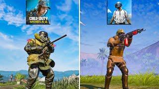 PUBG Mobile vs Call of Duty Mobile - Physics and Details Comparison [Part 3]