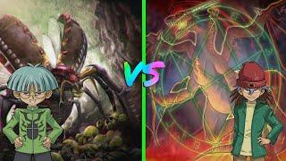 Yugioh!   the seal of orichalcos duels - rex raptor vs weevil